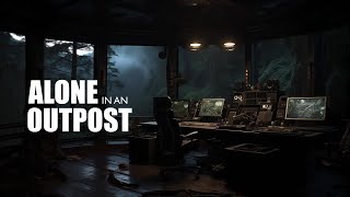 🔴 LIVE | ALONE: The Empty Outpost [Dark Ambient Focus Music]