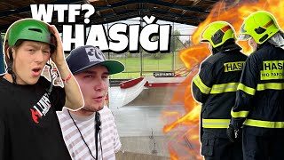 HASIČI PRIJELI DO SKATEPARKU!?