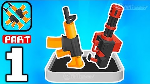 Match Gun 3D - Gameplay Walkthrough Part 1 Tutorial Increase Weapon Level (Android,iOS)