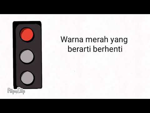 Animasi lampu lalu lintas
