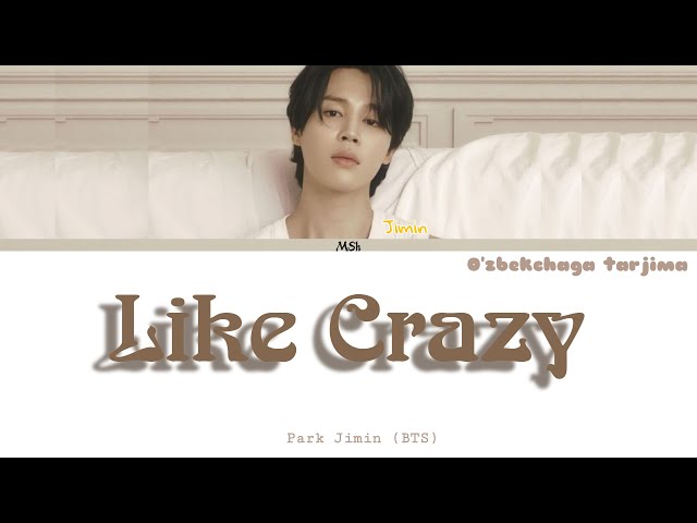 BTS Translations / Bangtansubs X પર: [KOR/ENG LYRICS] Like Crazy by Jimin  @BTS_twt #BTS #방탄소년단 #Jimin #Jimin_FACE #LikeCrazy_JIMIN 🔗    / X