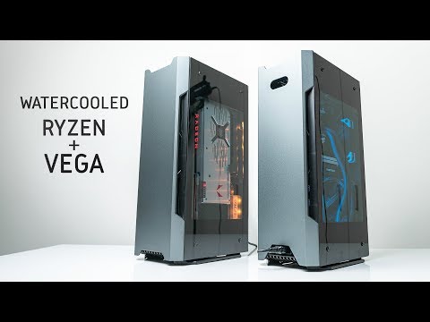 Evolv Shift Dual AIO Build ft. Ryzen & Vega 64! - YouTube