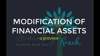 Modification of Financial Assets