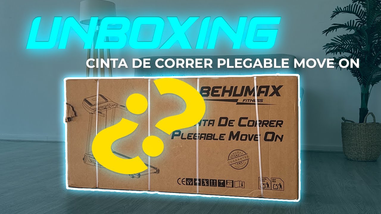 📦 Unboxing Cinta de correr plegable Move On