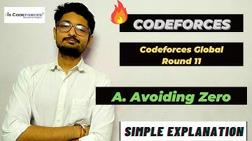 A. Avoiding Zero | Codeforces Global Round 11 | CODEFORCES