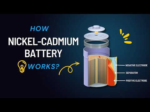 Video: Hvad er nikkel-cadmium-batterier lavet af?