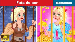 Fata de aur 🌟 Gold Dust Girl In Romanian 🍁 WOA Fairy Tales Romanian