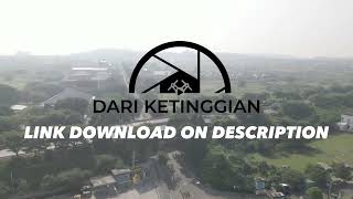DRONE KOTA GRESIK AREA KEBOMAS - FREE AERIAL DRONE FOOTAGE #aerial #freefootage