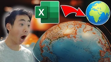 Visualize Data with DYNAMIC Maps in Excel [5 Mins]