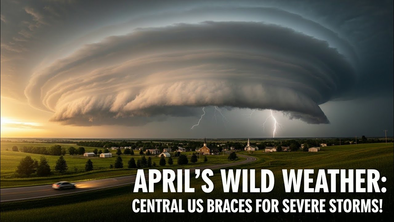 April's Wild Weather: Central US Braces for Severe Storms! - YouTube