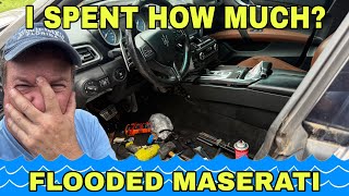 Was I Stupid For Buying This Flooded Maserati
