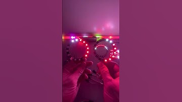 Mạch điều khiển vòng LED 8, 16, 24, 32, Vuông 8x8 qua app điện thoại #led