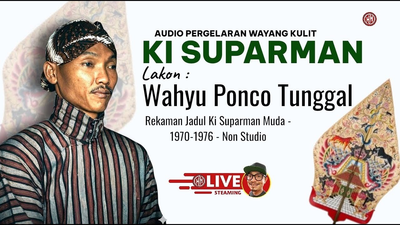 🔴[LIVE} Audio Pagelaran Wayang Kulit Ki SUPARMAN Lakon : 