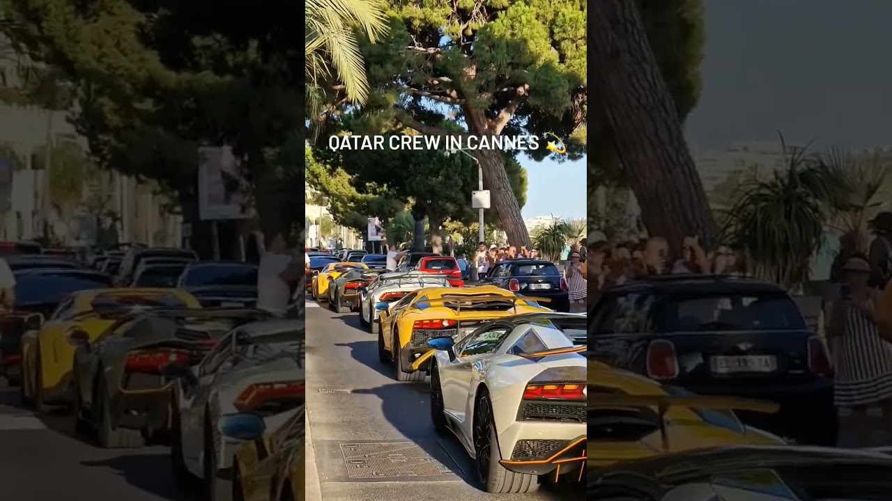 Qatar crew in cannes 🤑 