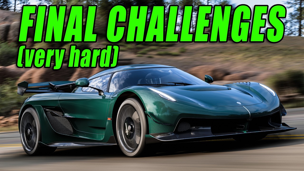 the HARDEST Forza challenges vs Some of the best players in the world