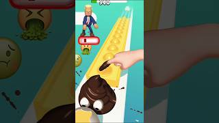 💩💥 Fastest pop run new 3d game 🎮🎯 !! hyper casual games 💩💥 !! pop run 3d 💥 ! #poprun3d #fyp #cartoon