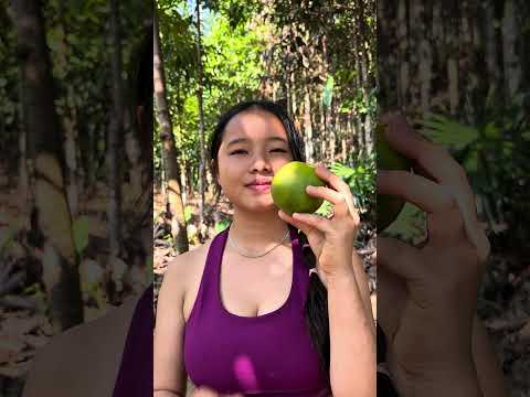 How to eat an orange #camping #survival #lifehacks #bushcraft
