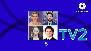 Florence Pugh Chris Evans Emily Blunt Tom Holland TV 2 - Ident Compilation (1 June 2024-now)