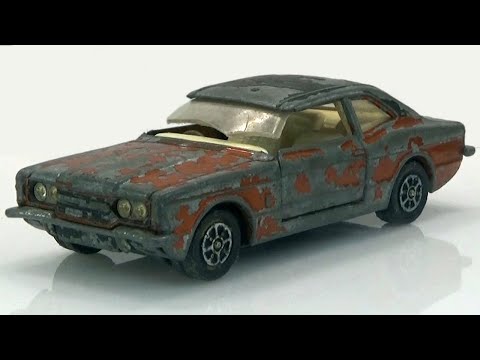 Ford Cortina GLX Graham Hill Full Renovation Corgi Toys No 313 Die Cast Model 