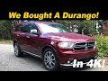 Why I bought a 2018 Dodge Durango (2018 Durango Review)