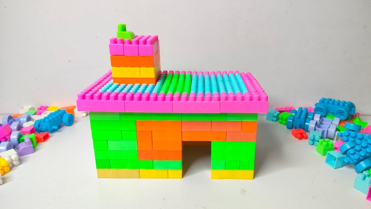 Satisfying DIY Blocks House/ASMR/ Building Blocks/ Blocks Game/ Building Blocks fun.