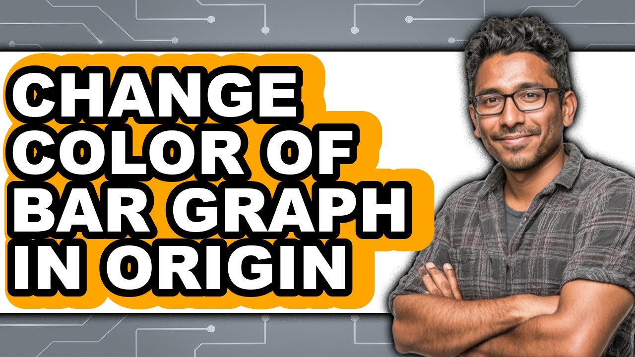 How to Change Color of Bar Graph in Origin (updated)