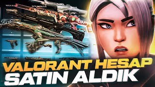 VALORANT RANDOM HESAP ALDIM (SPONSORSUZ) -şok edici sonuç