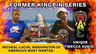 UNIQUE MECCA AUDIO KINGPIN, SERIES MICHEAL LUCUS, WASHINGTON DC, AMERICAS MOST WANTED.