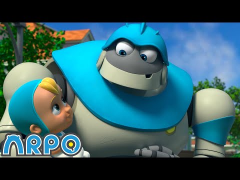 A Smelly Situation!!! | Robot Cartoons For Kids | ARPO | Sandaroo