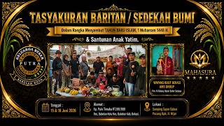 LIVE STREAM | PAGELARAN SENI WAYANG KULIT AMS GROUP BEKASI | TASYAKURAN BARITAN | PUTRA PULO TIMAHA