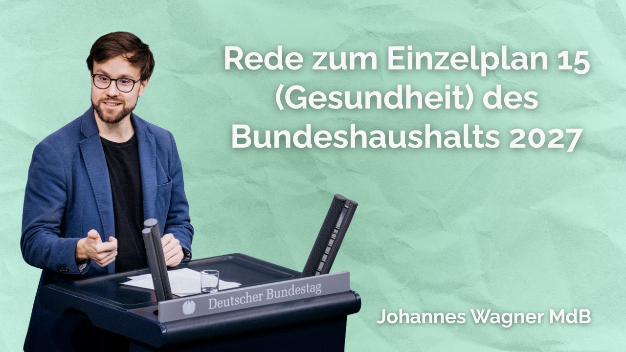 Rede zum Bundeshaushalt 2027: Gesundheit (10.09.2026)