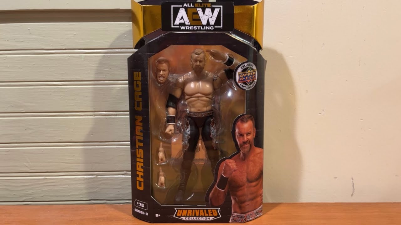 AEW Unrivaled Series 9 Christian Cage Figure Unboxing and Review!!!
