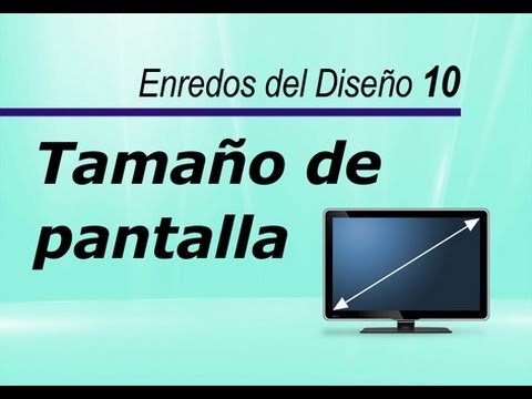 Video: Cómo Determinar El Tamaño De La Pantalla