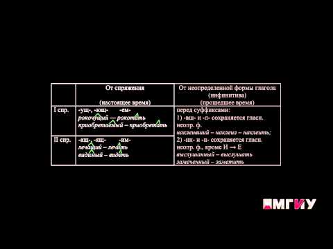 Русский язык. Выпуск 17. Правописание окончаний глаголов и суффиксов причастий.