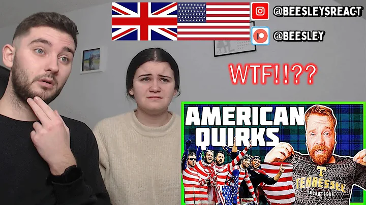 British Couple Reacts to 8 AMERICAN things BRITISH...