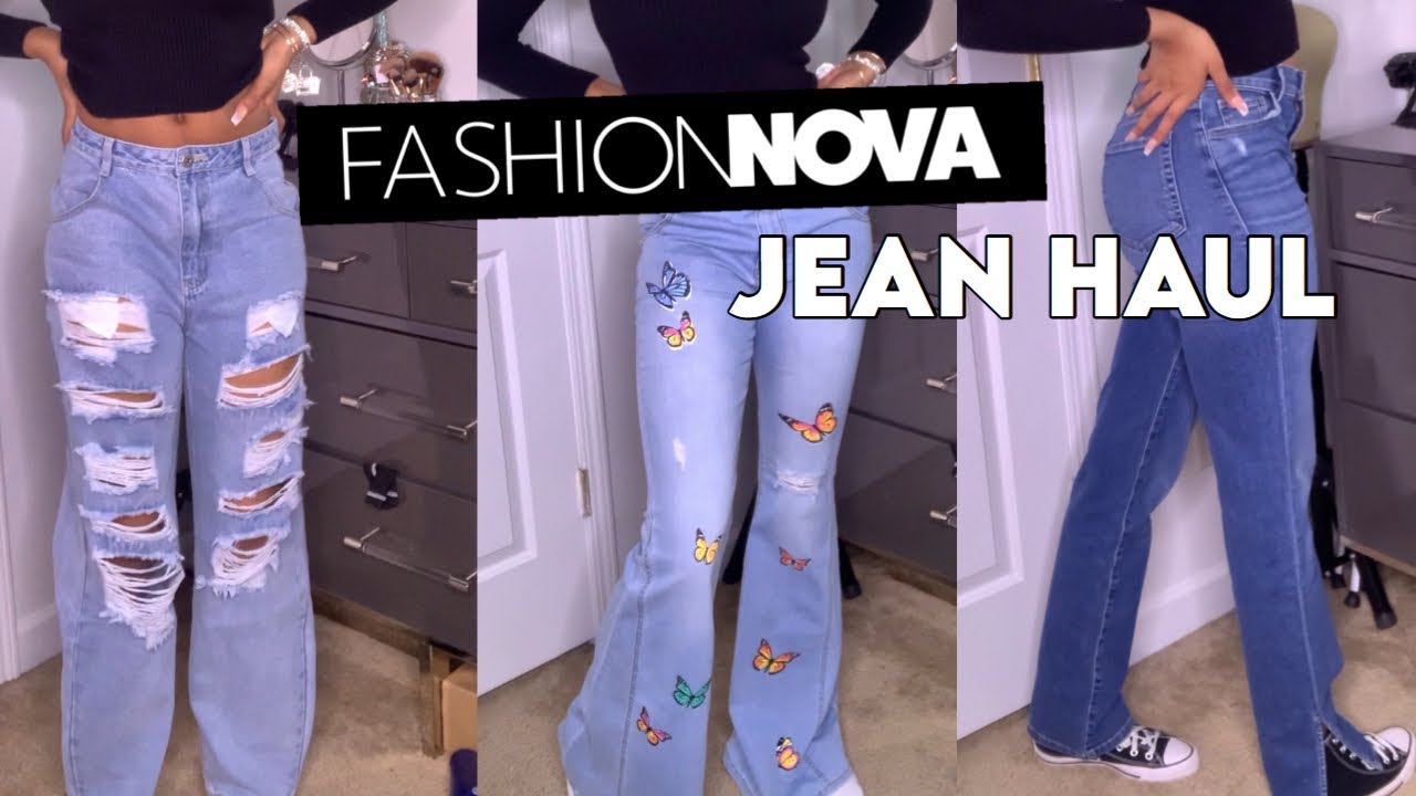 Fashion Nova Jeans Try-On Haul ✨| SIZE 7 - YouTube