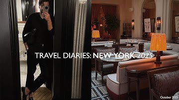 Travel Diaries: New York 2025 | Morning Routine, Fashionphile Bags Try-on & The Twenty Two Hotel.