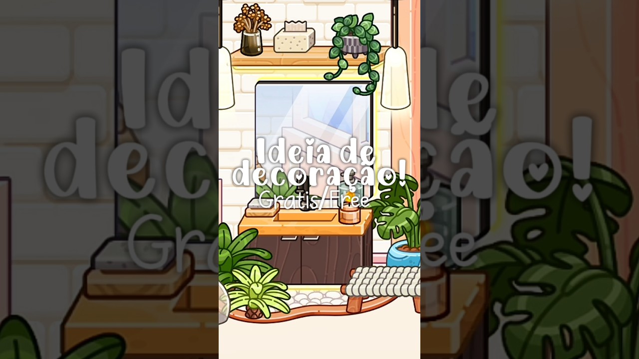 Ideia de decoração grátis no avatar world! 