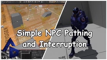 Simple NPC Pathing and Interruption in Half-Life: Alyx Workshop Tools