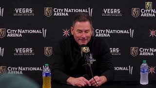 Head Coach Bruce Cassidy Media Availability - June 16, 2023