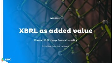 #drc20: XBRL as Added Value in Corporate Reporting