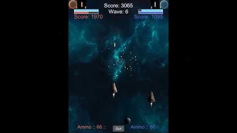 Space Shooter Game - Co-op Preview