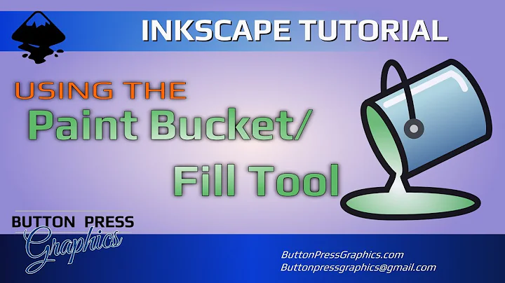 Using The PAINT BUCKET/FILL TOOL In INKSCAPE
