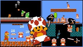 Super Mario Bros. Funny Randomizer! | Weird Music, Physics, & Enemies