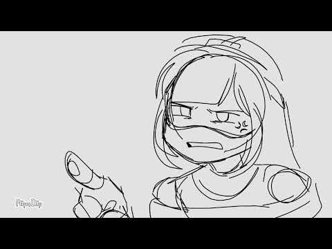 Basically Doll's and L's interaction [Murder drones oc]