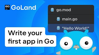 Write your first app in Go with GoLand: Code Completion and Terminal