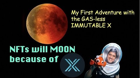 Immutable X will MOON NFTs! See me try it out!!!