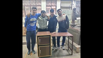 Compact Portable Desk | The Creators | MCP101 Project | IIT Delhi