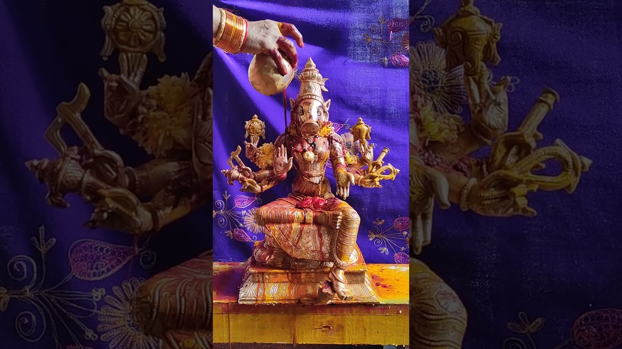 Sri Lalithambika Peetham Sri Varahi Devi Abhishekam, in Vijayawada