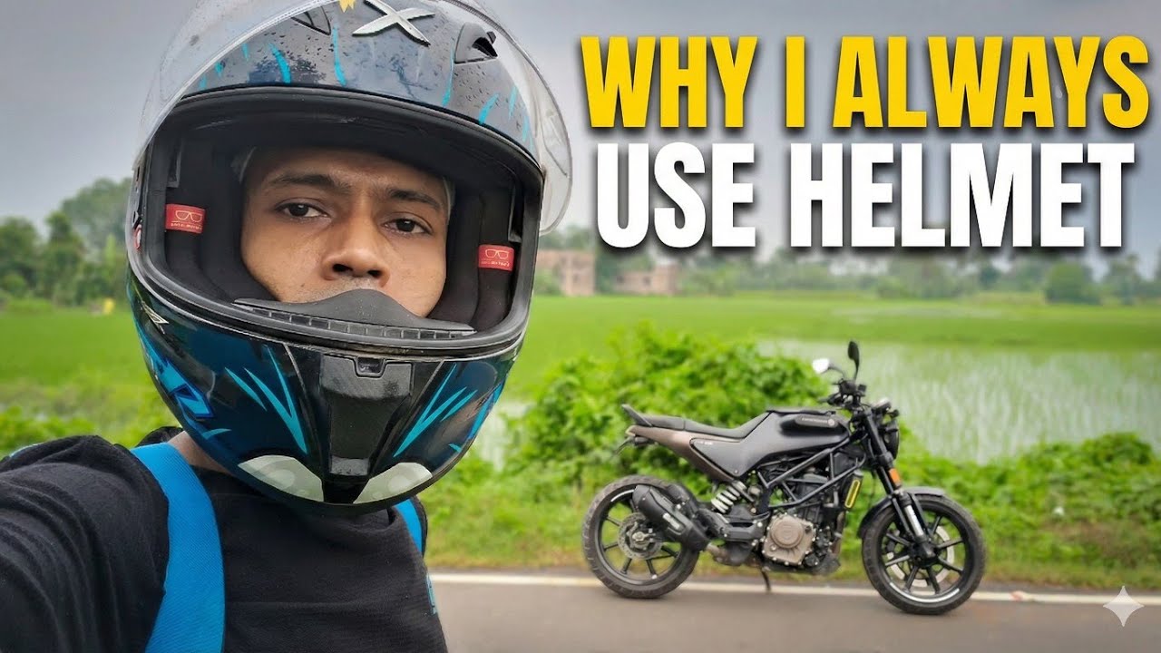 Why I Always use Helmet |Bikerlab 